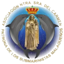 Asociación de Nuestra Señora del Carmen, Patrona de los Submarinistas Malagueños